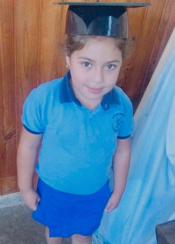 Maia durante sus primeros años escolares